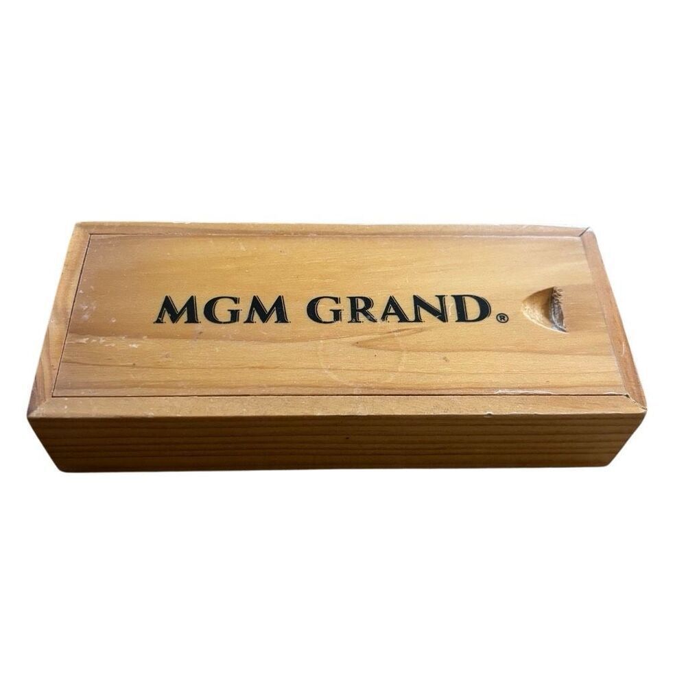 MGM Grand Casino Wooden Box